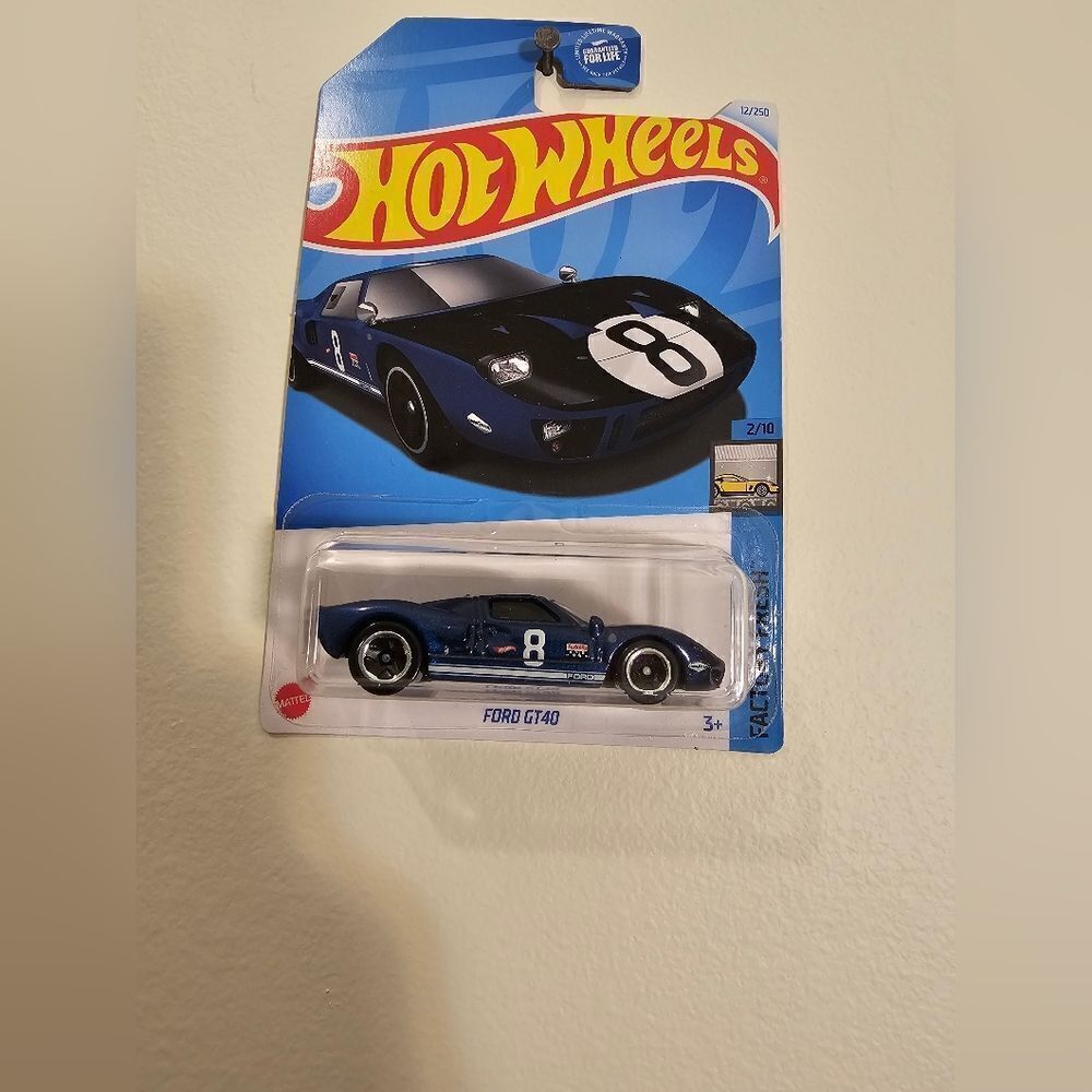 Hot Wheels Car Ford GT40 Factory Fresh Hotwheels Mainline 2024 New